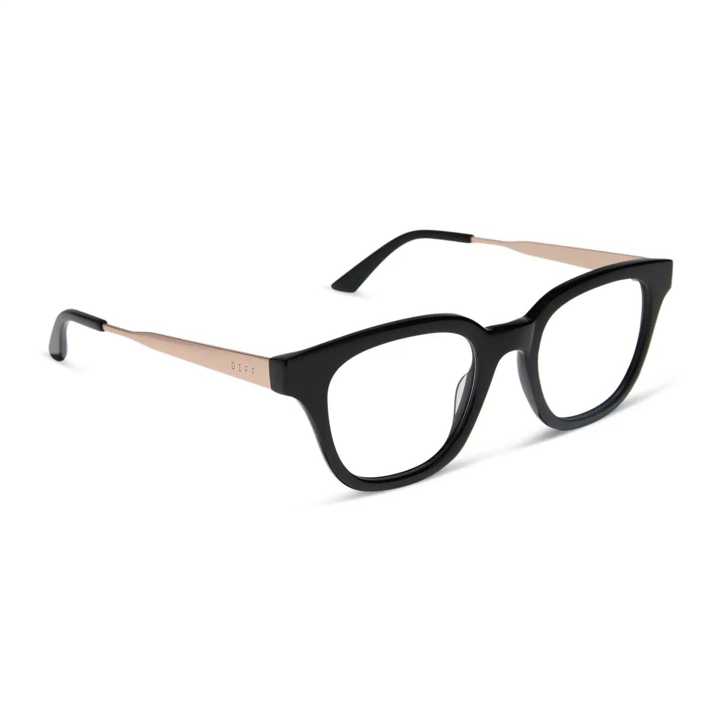 BRIDGET - BLACK + GOLD + GLASSES