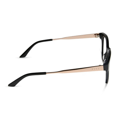 BRIDGET - BLACK + GOLD + GLASSES