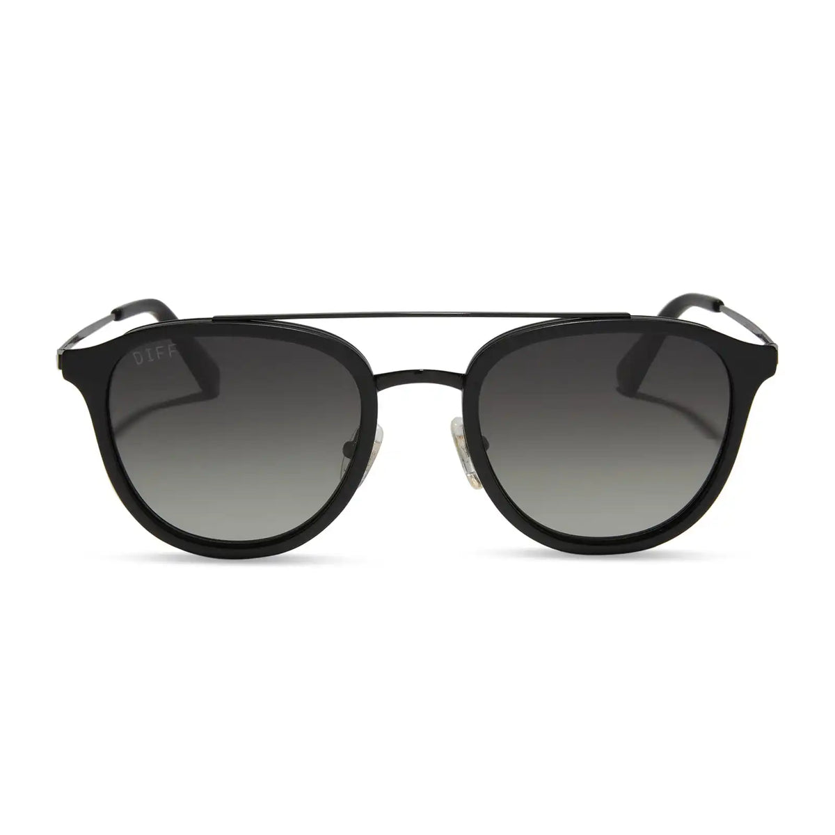 CAMDEN - MATTE BLACK + GREY GRADIENT POLARIZED SUNGLASSES