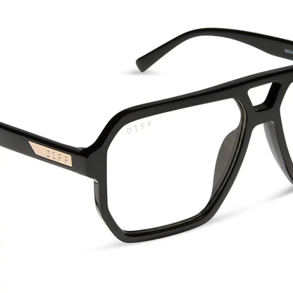 CAMERON - BLACK + GLASSES