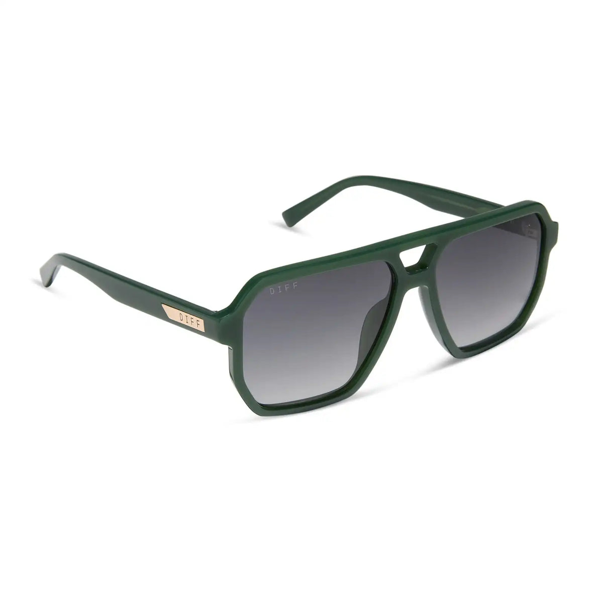 CAMERON - FAIRWAY GREEN + GREY GRADIENT + POLARIZED SUNGLASSES