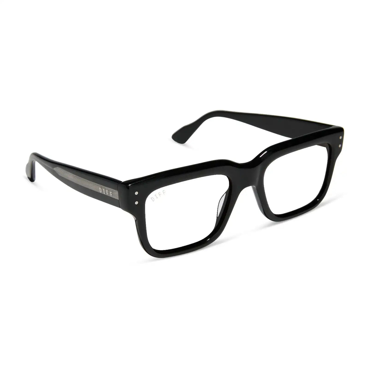 CASH - BLACK + GLASSES