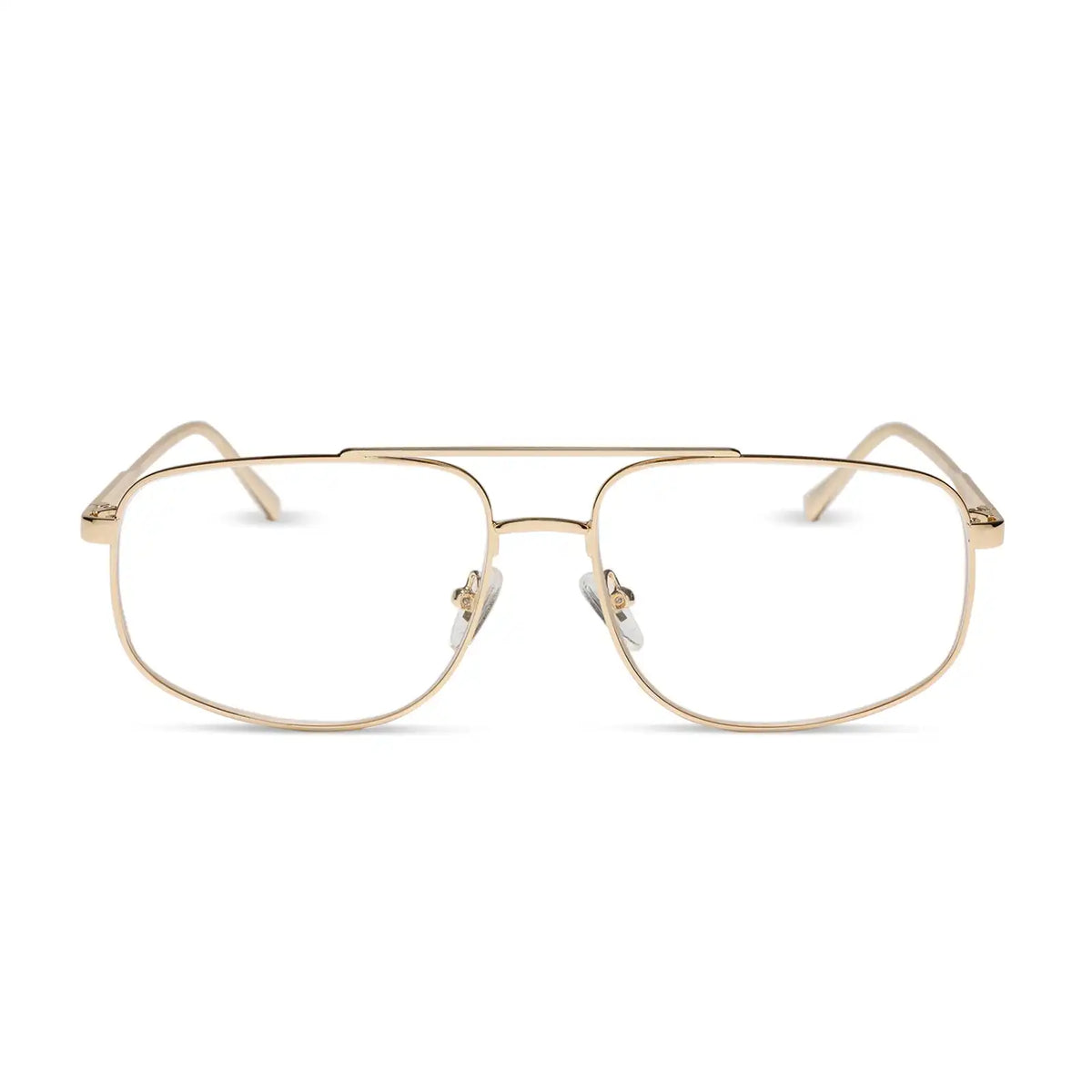 CHARLEY - GOLD + GLASSES