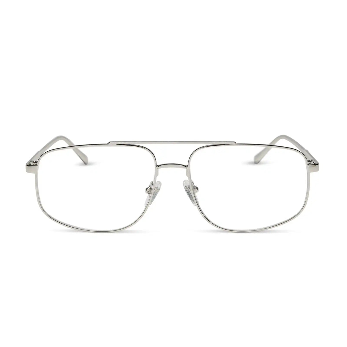 CHARLEY - SILVER + GLASSES