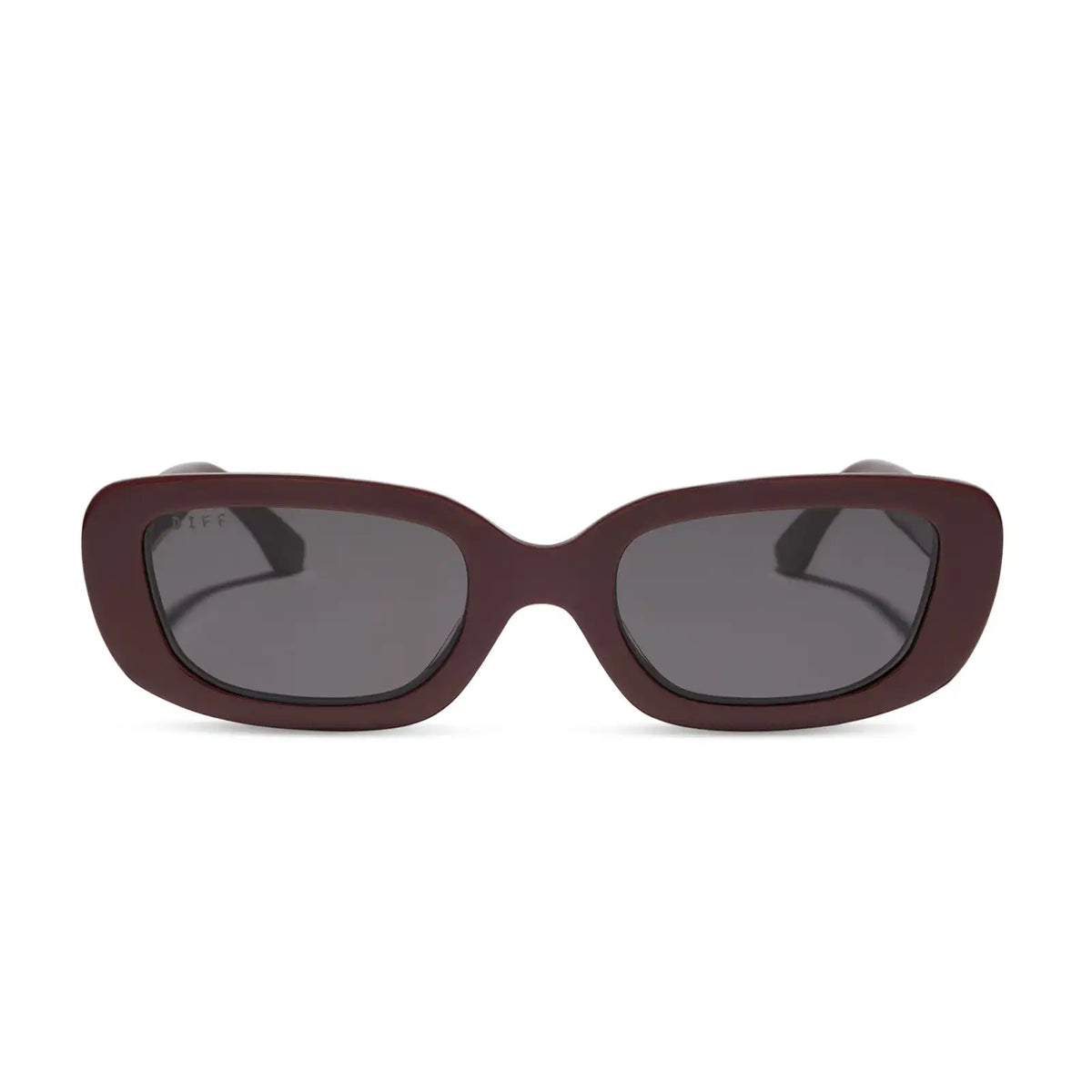 DAPHNE - RUGBY RED + GREY + POLARIZED SUNGLASSES