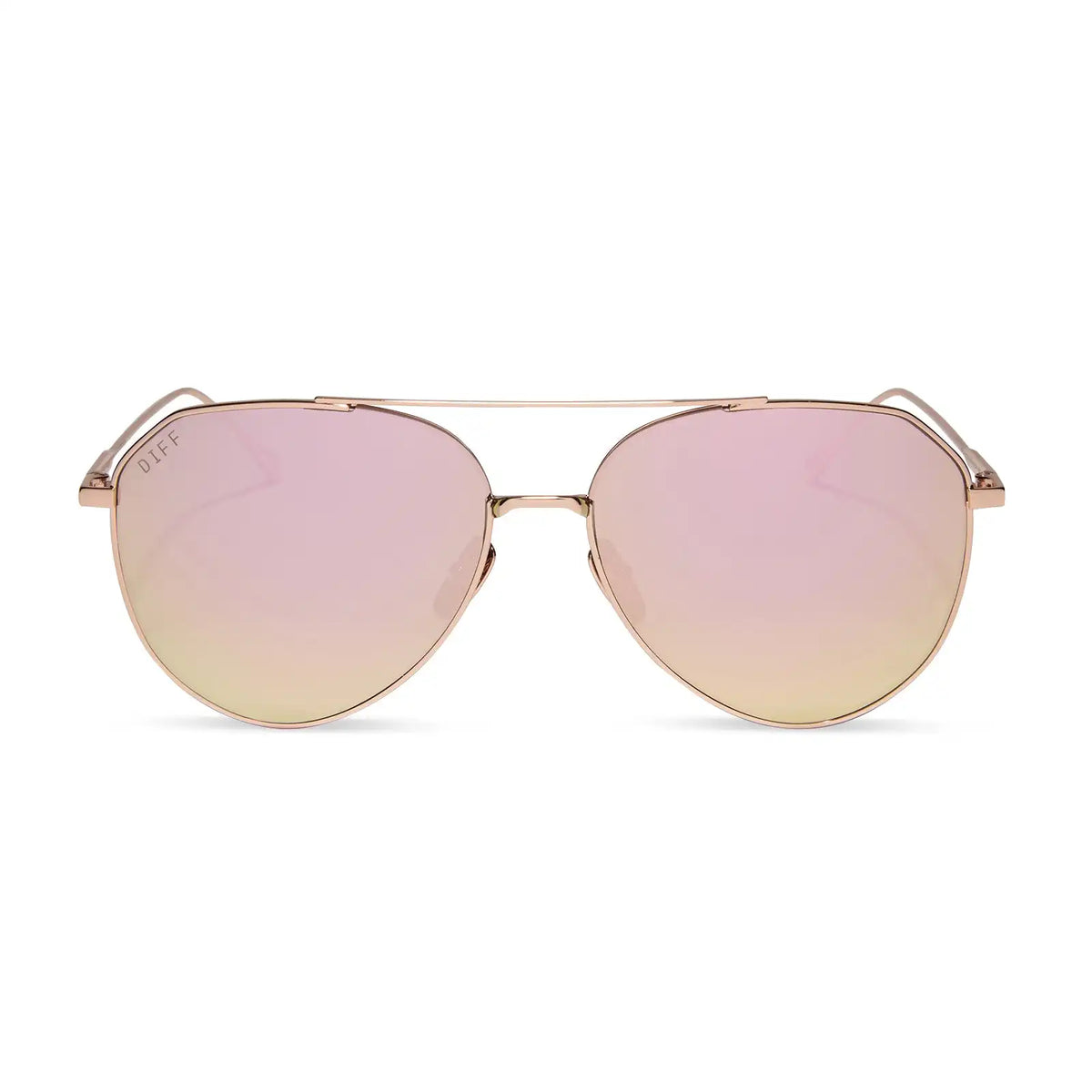 DASH - ROSE GOLD + CHERRY BLOSSOM MIRROR + POLARIZED SUNGLASSES