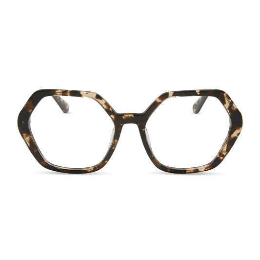 DIXIE - ESPRESSO TORTOISE + BLUE LIGHT GLASSES