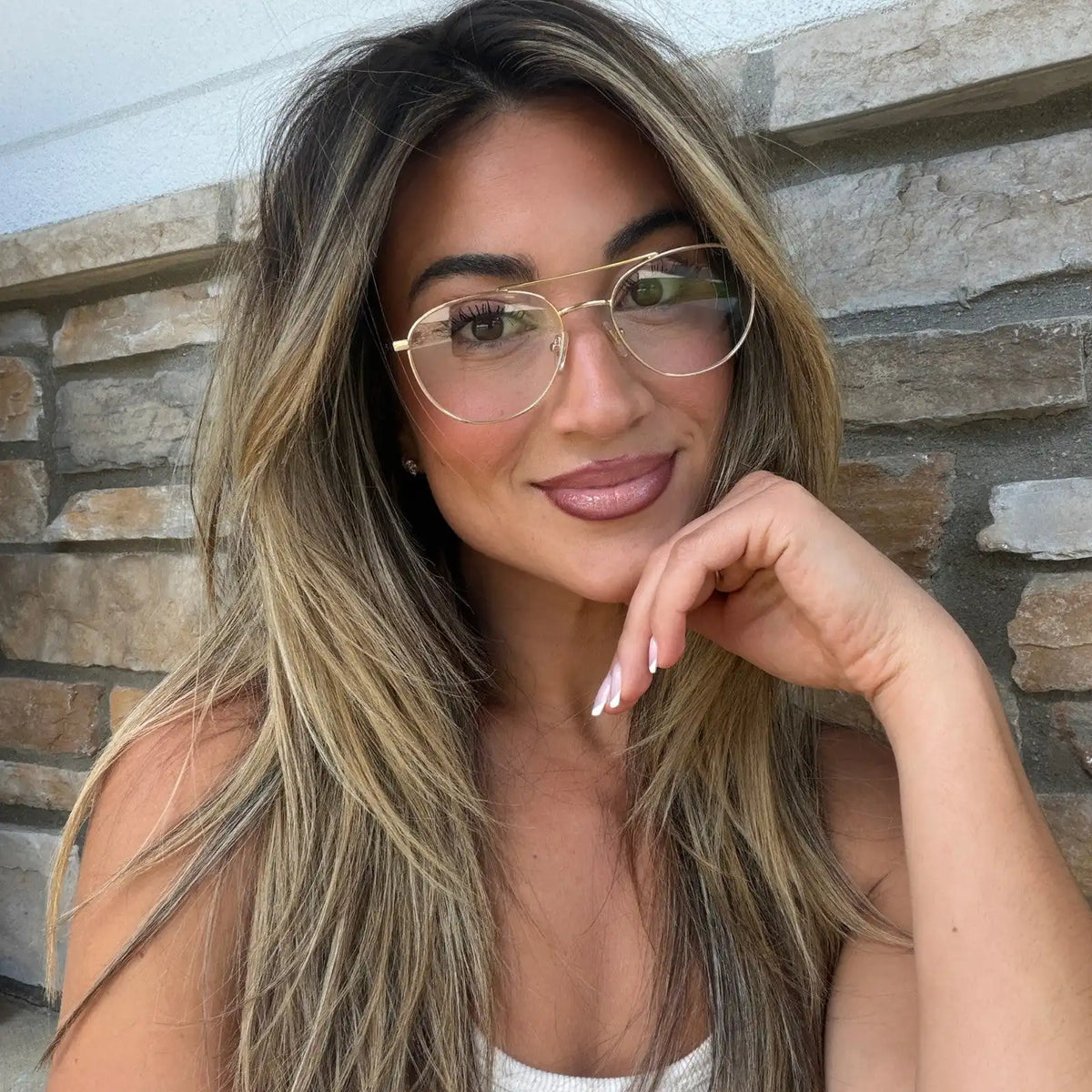EMERSON - GOLD + GLASSES