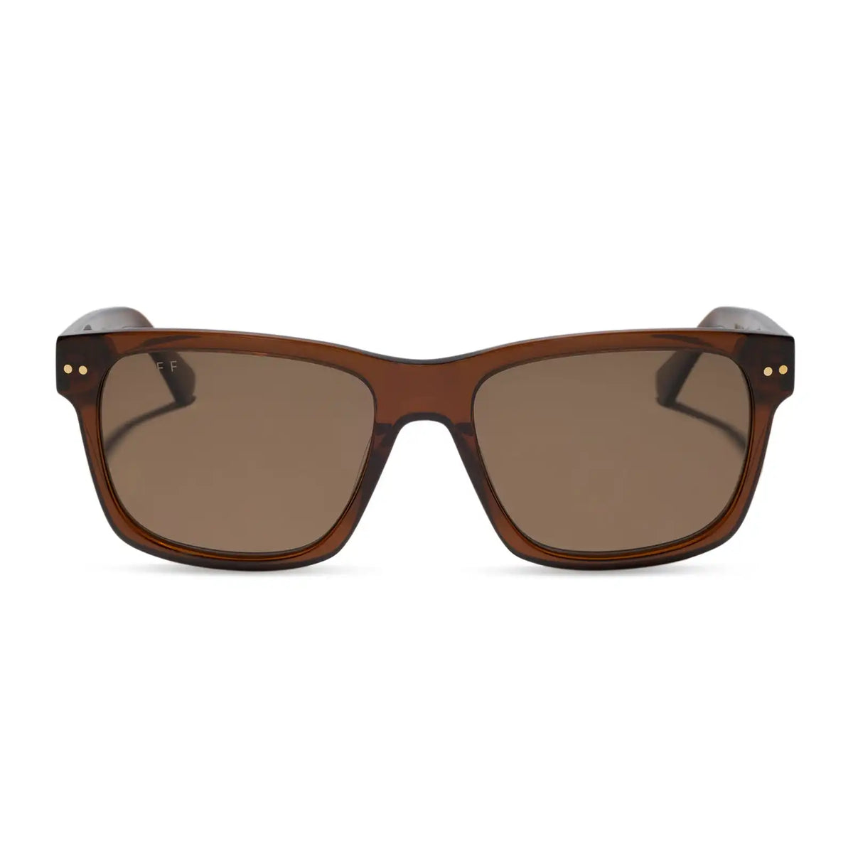 GINO XL - WHISKEY + BROWN + POLARIZED SUNGLASSES
