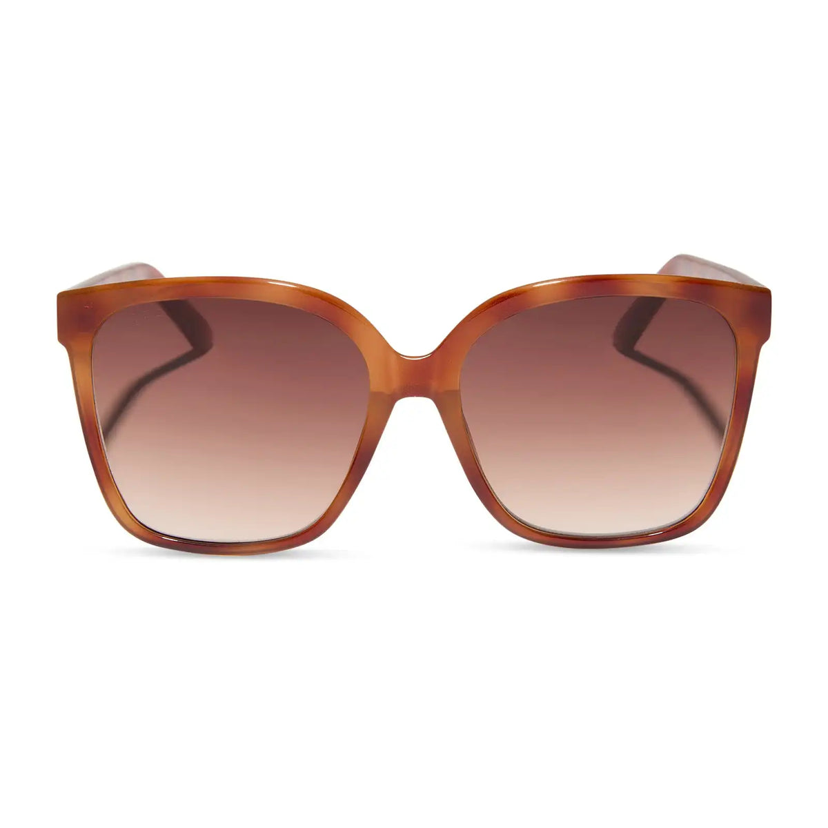 HAZEL - MAPLE TORTOISE + BROWN GRADIENT SUNGLASSES