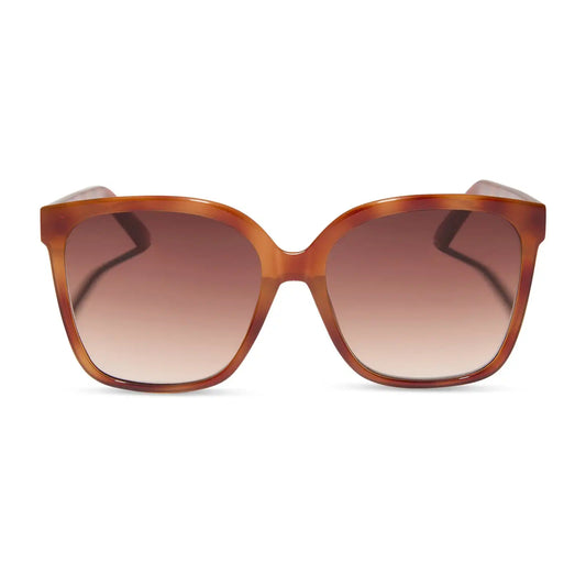 HAZEL - MAPLE TORTOISE + BROWN GRADIENT SUNGLASSES