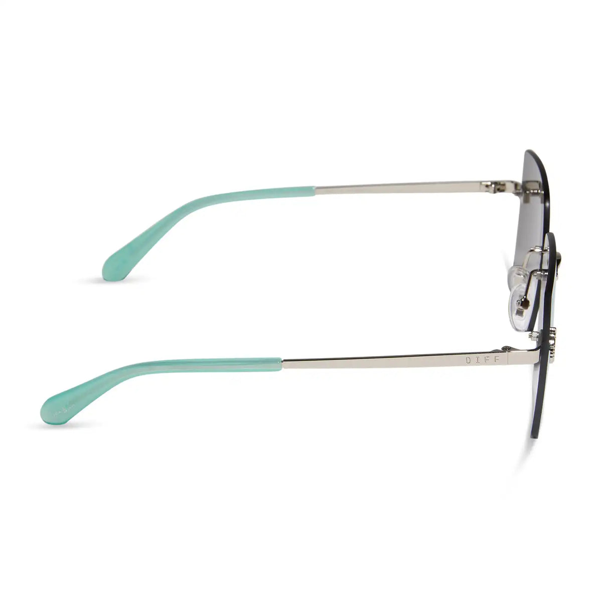 ROOKIE - BRONCO BLUE + TEAL MIRROR SUNGLASSES