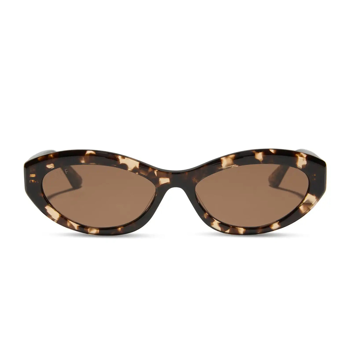 DOLCE BELLA - ESPRESSO TORTOISE + BROWN SUNGLASSES