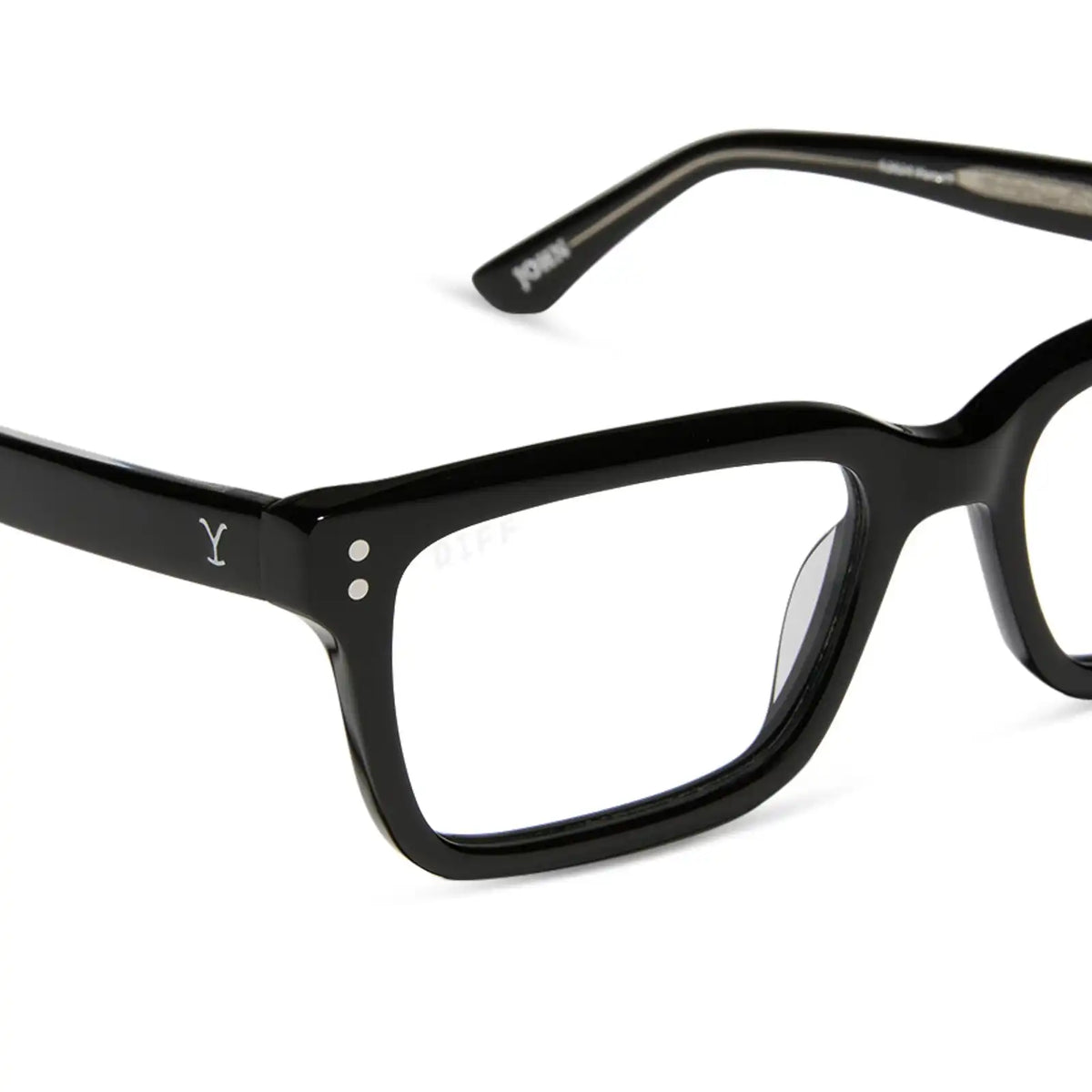 JOHN DUTTON - DEEP DUTTON BLACK + GLASSES