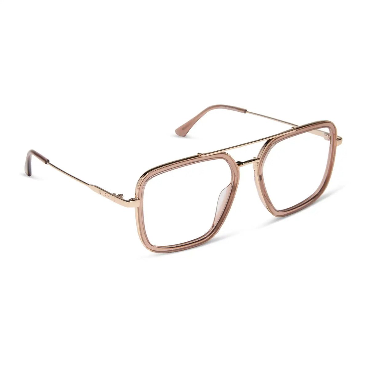 JORDAN - CAFÉ OLE + GOLD + GLASSES