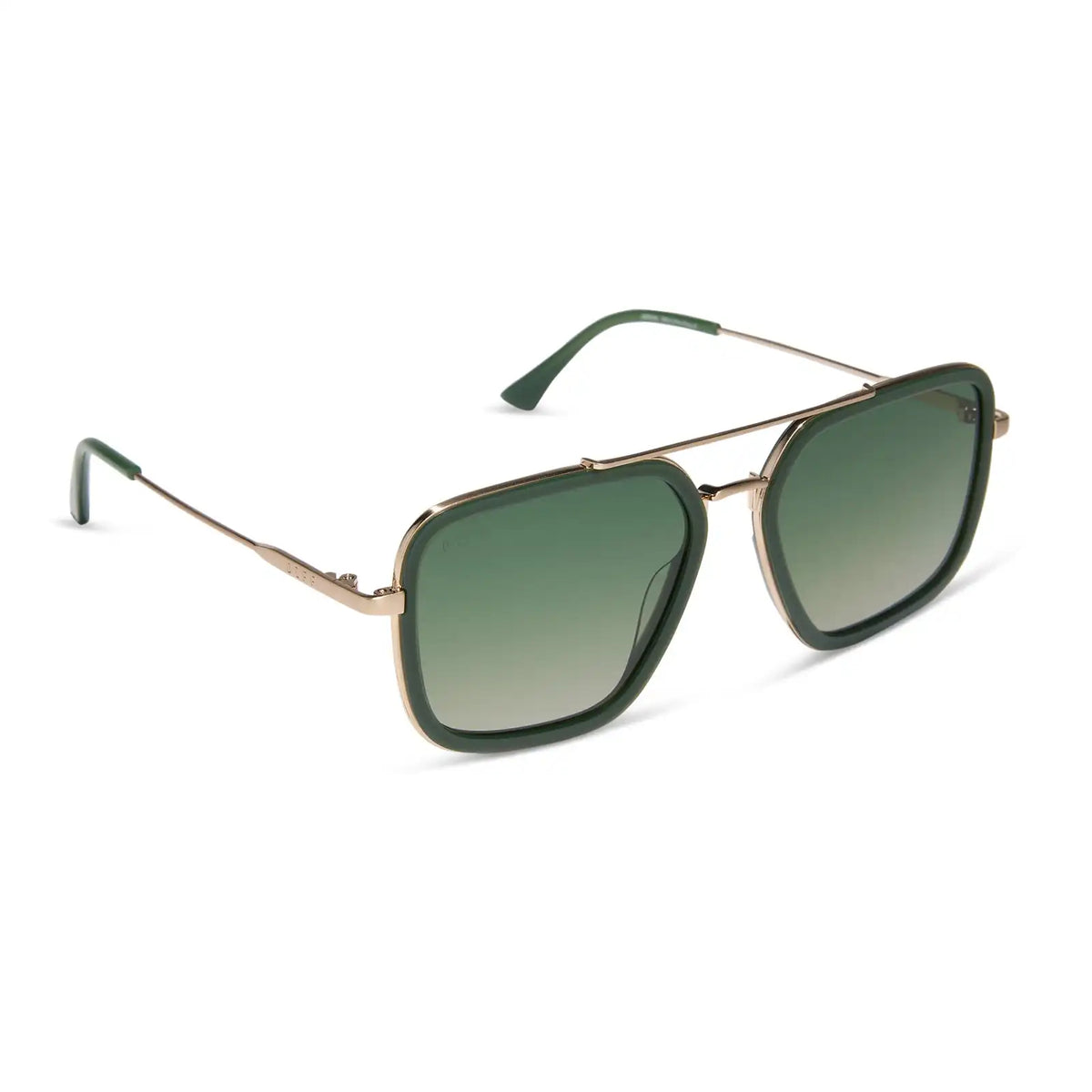 JORDAN - FAIRWAY GREEN + GOLD + ALOE GREEN GRADIENT + POLARIZED SUNGLASSES