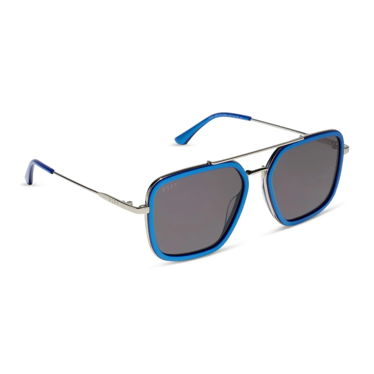 JORDAN - LUMINOUS BLUE + GREY + SUNGLASSES
