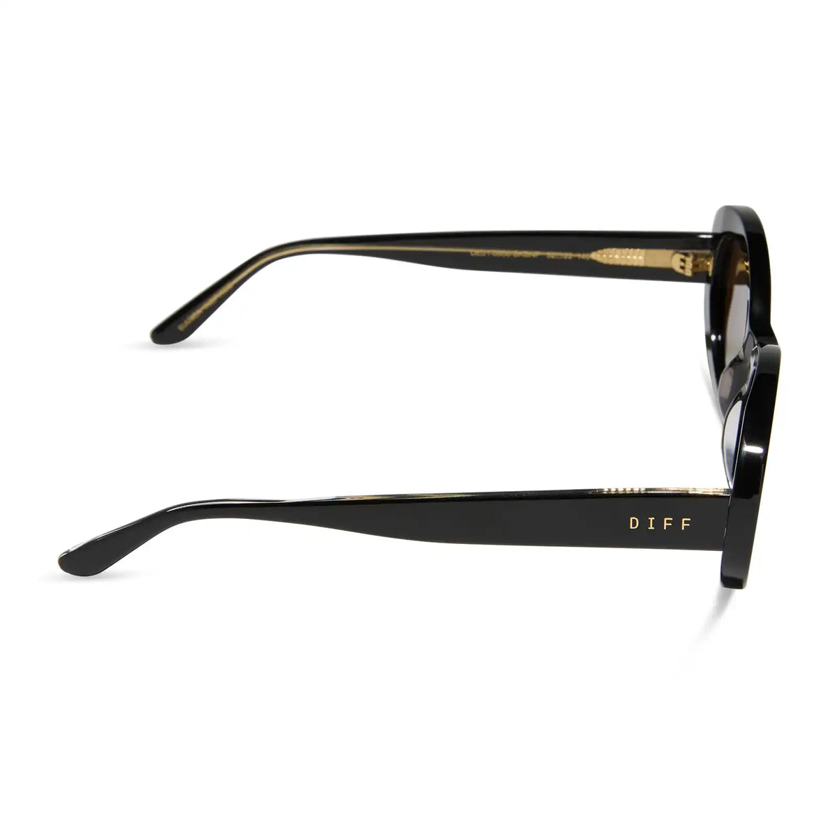LAINEY - BLACK + BROWN + POLARIZED SUNGLASSES