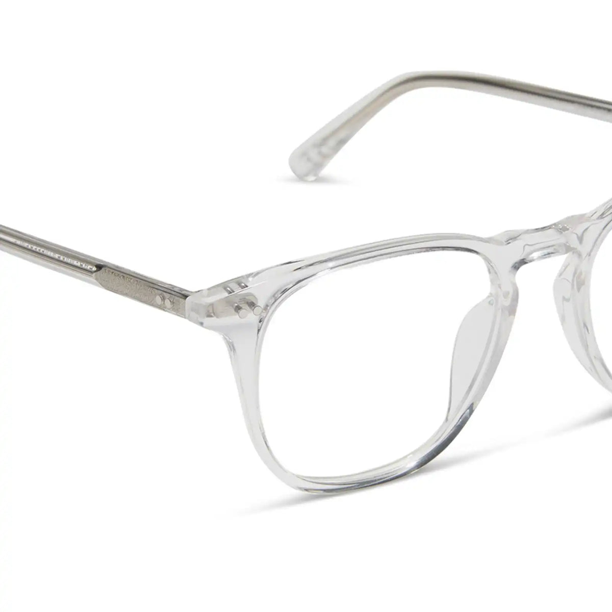 MAXWELL - CLEAR CRYSTAL + GLASSES