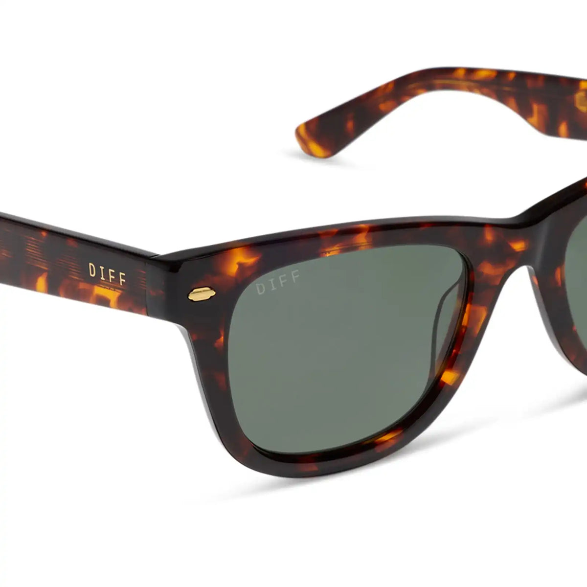 MERCER - RICH TORTOISE + G15 + POLARIZED + SUNGLASSES