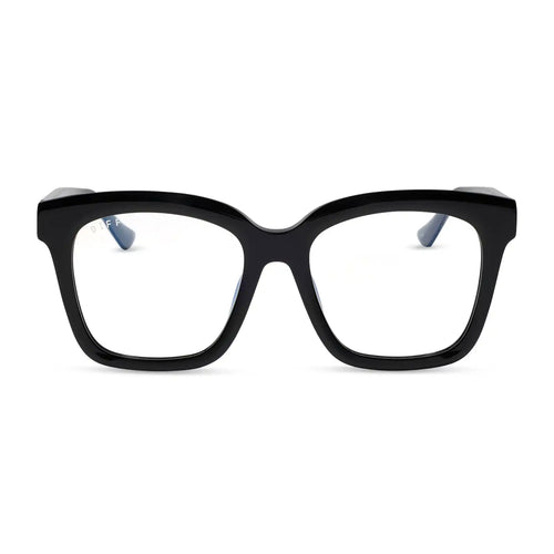 MEREDITH - BLACK + GLASSES