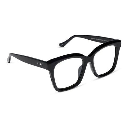 MEREDITH - BLACK + GLASSES