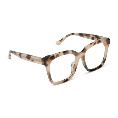 MEREDITH - CREAM TORTOISE + GLASSES