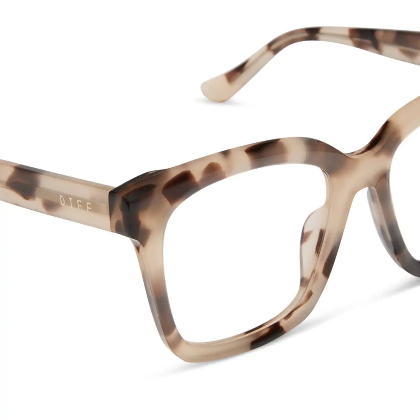 MEREDITH - CREAM TORTOISE + GLASSES