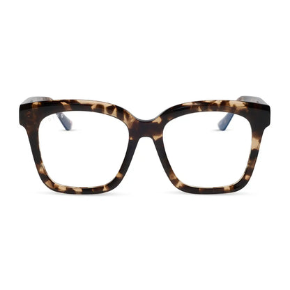 MEREDITH - ESPRESSO TORTOISE + GLASSES