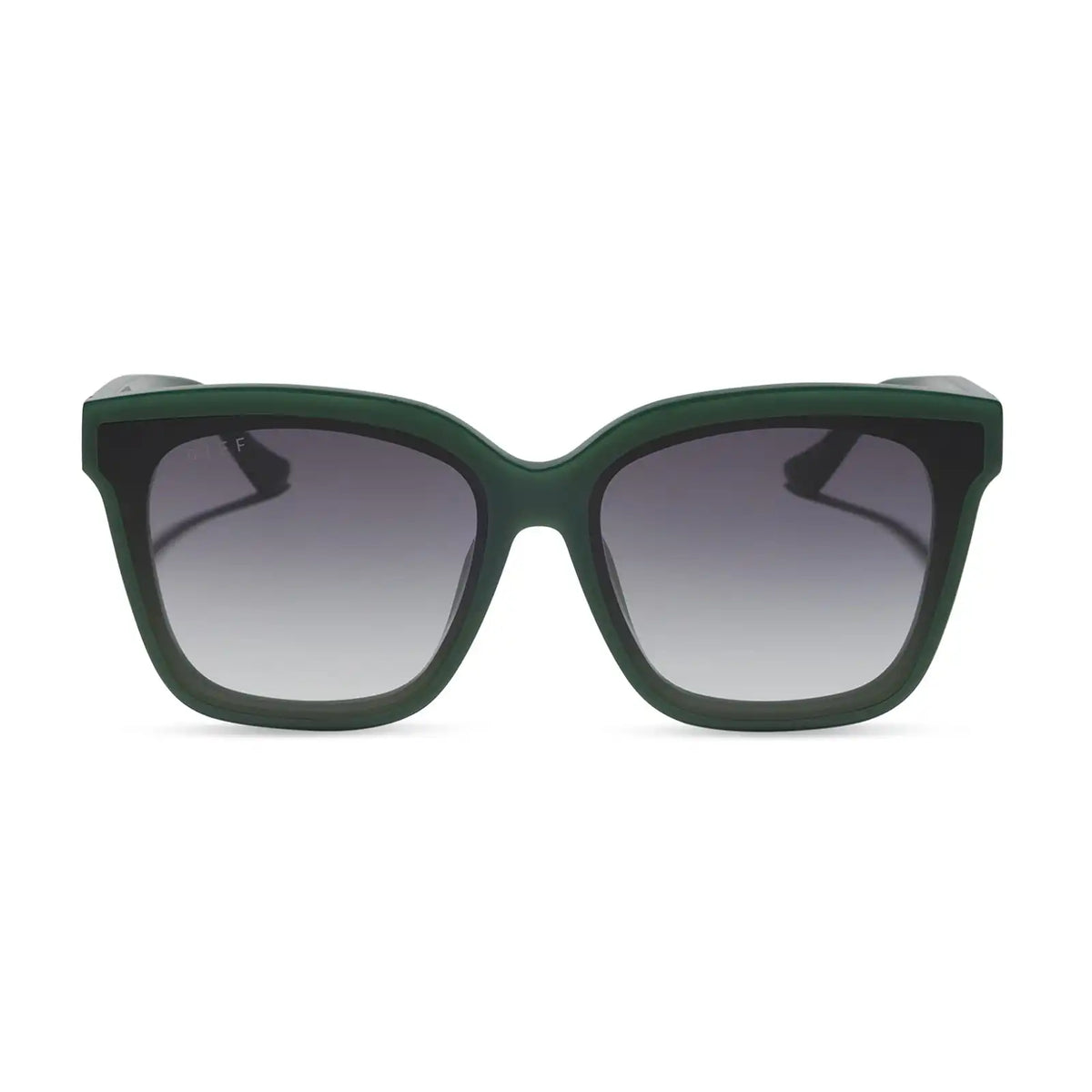 MEREDITH II - FAIRWAY GREEN + GREY GRADIENT SUNGLASSES