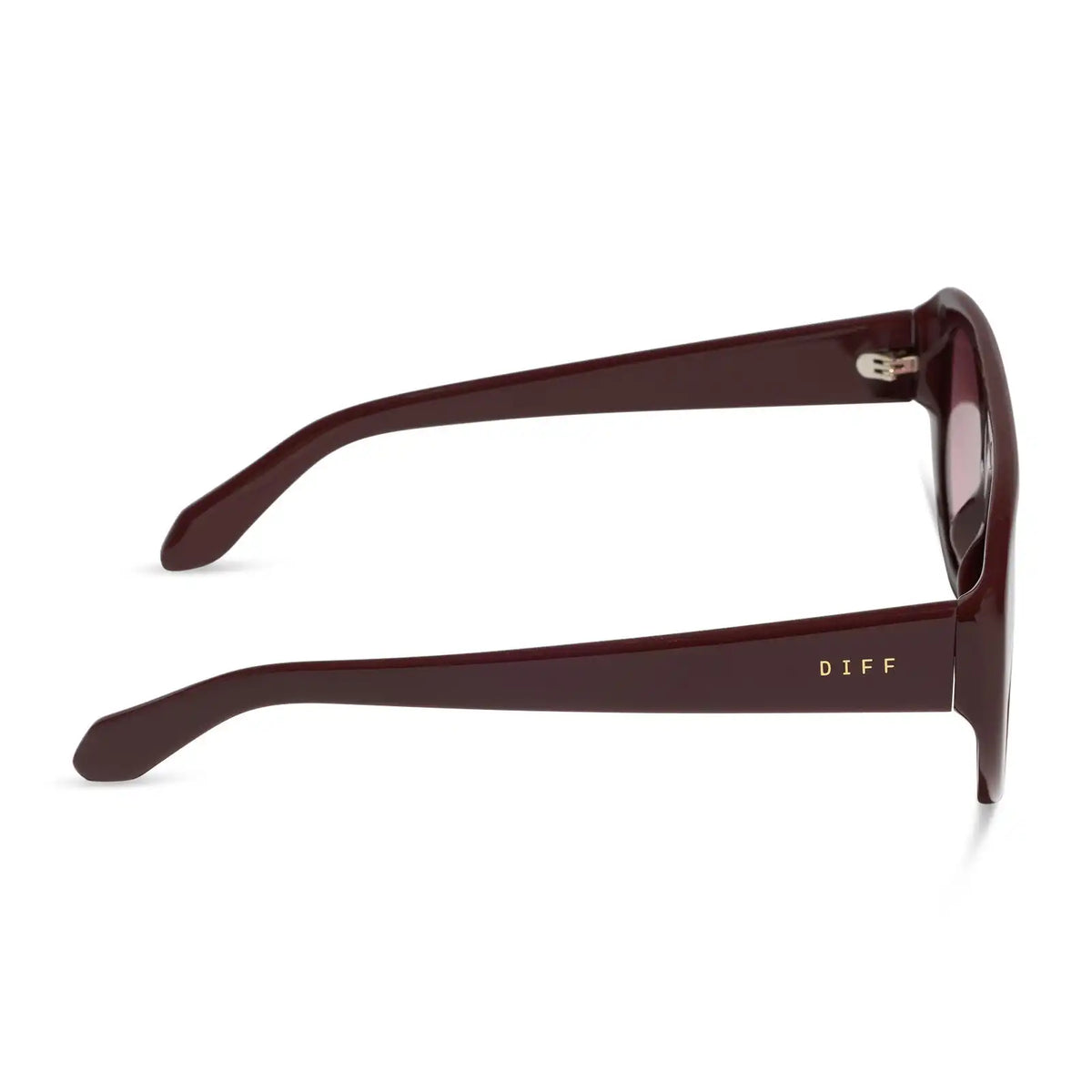 MORGAN - RUGBY RED + BURGUNDY GRADIENT SUNGLASSES