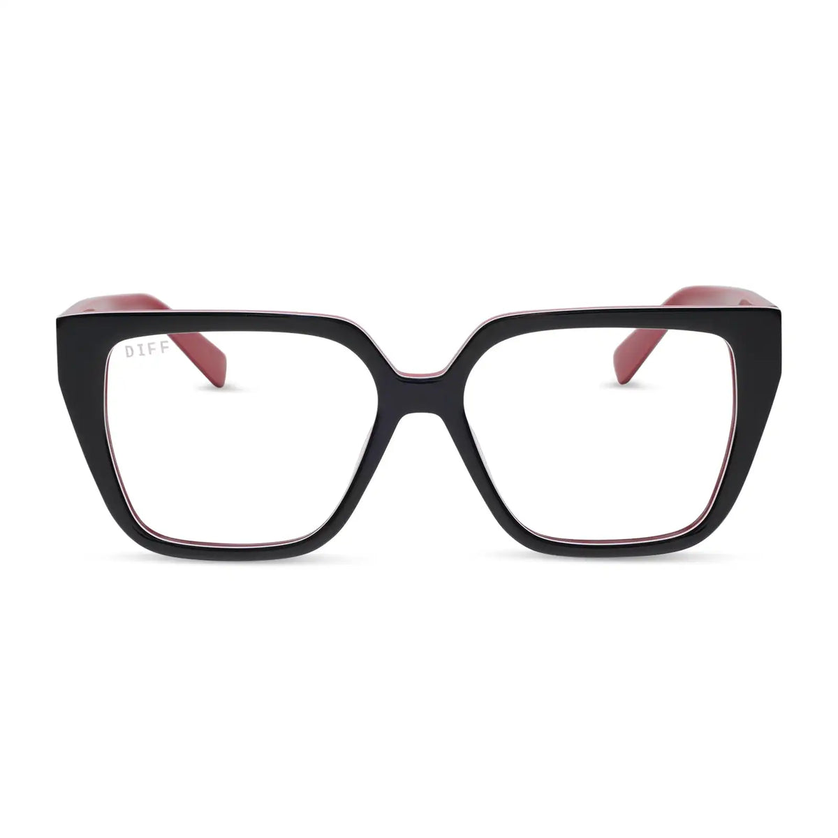 OLIVE - BLACK, WHITE & RED + GLASSES