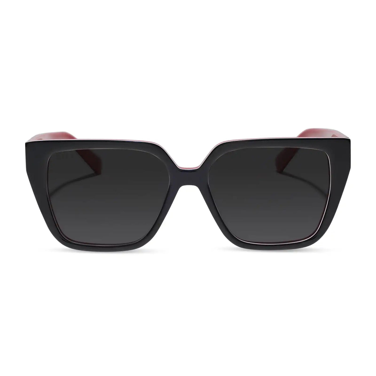 OLIVE - BLACK, WHITE & RED + GLASSES