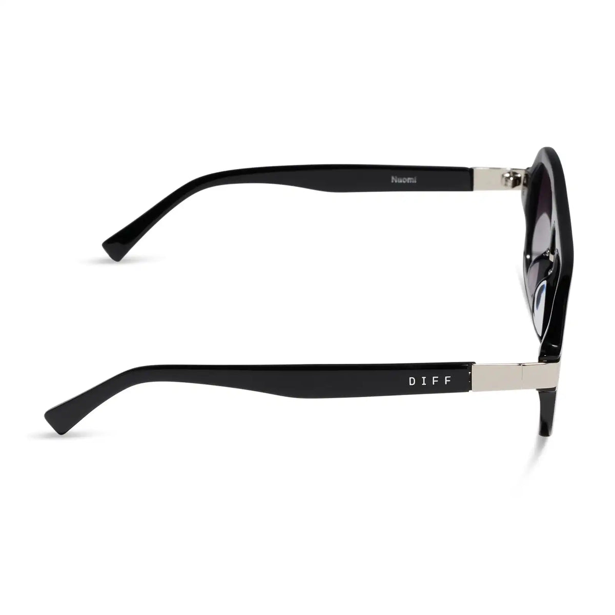 NAOMI - BLACK + GREY GRADIENT SUNGLASSES
