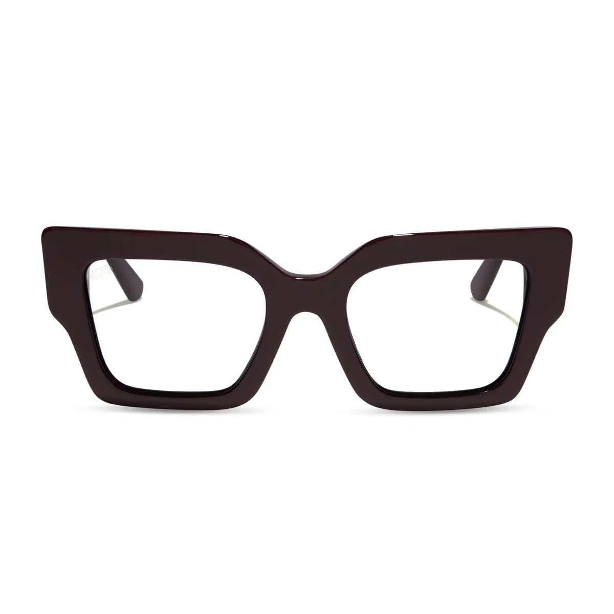 GENERAL LEIA™ - REGAL AUBERGINE CRYSTAL + GLASSES