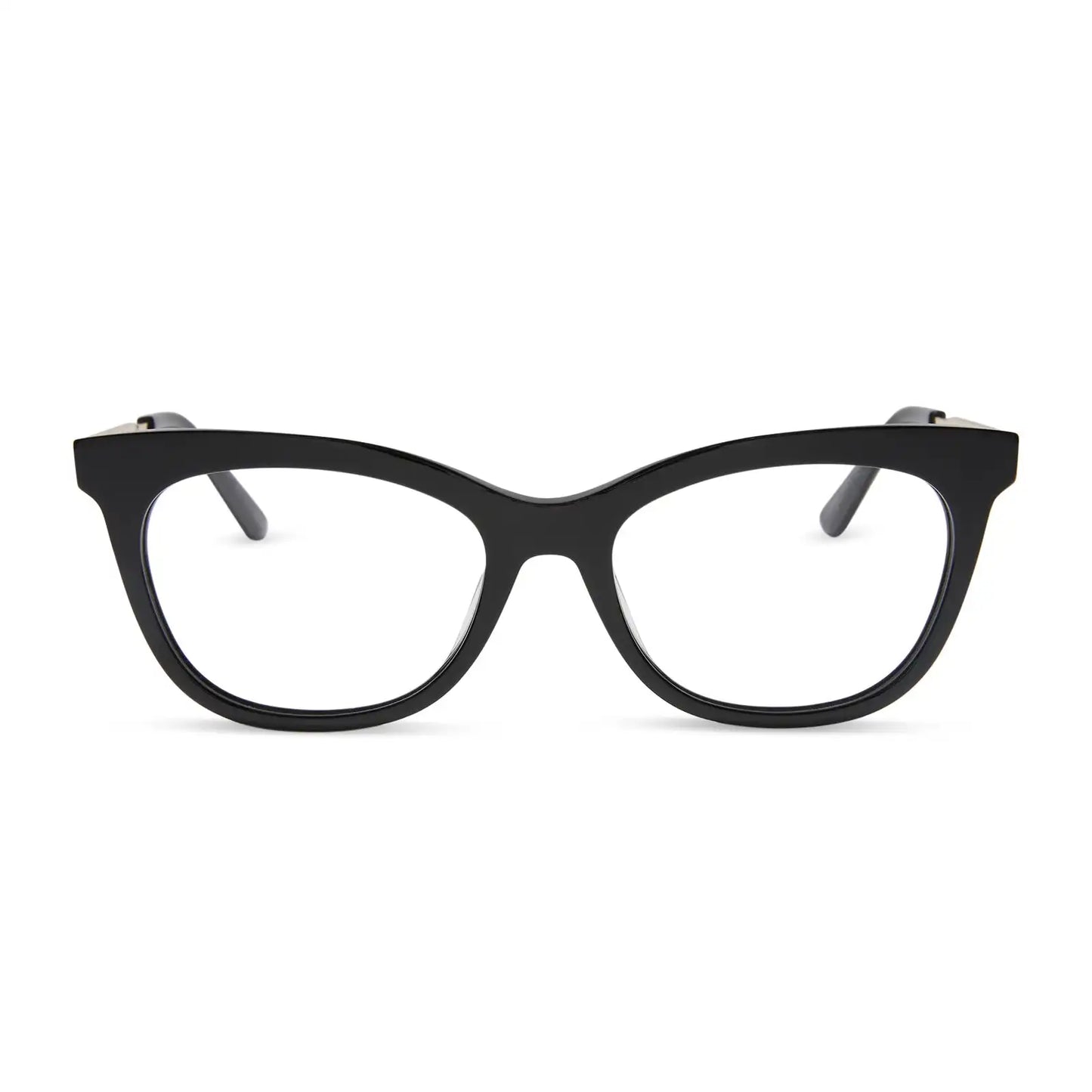 SYLVIA - BLACK + GLASSES