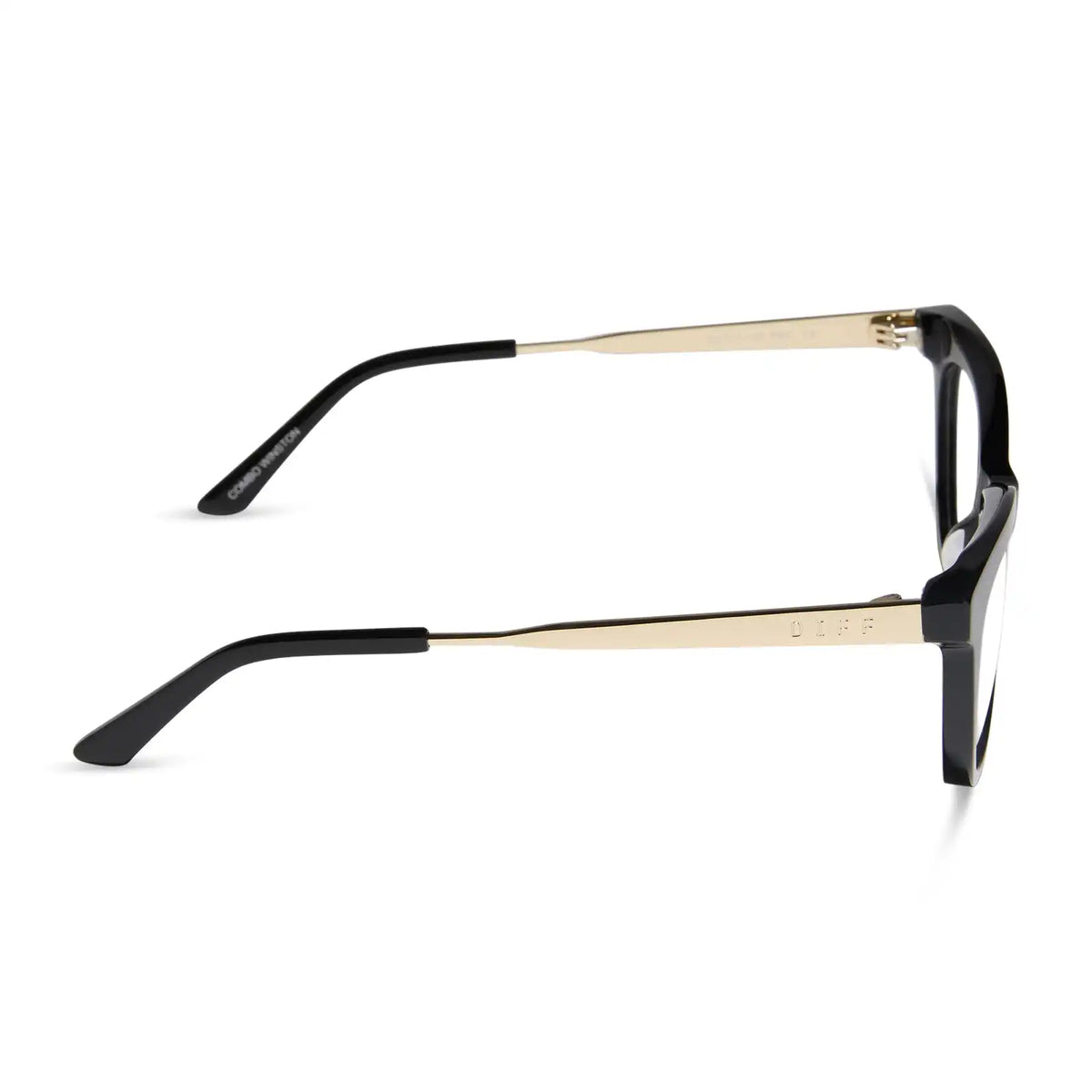 SYLVIA - BLACK + GLASSES