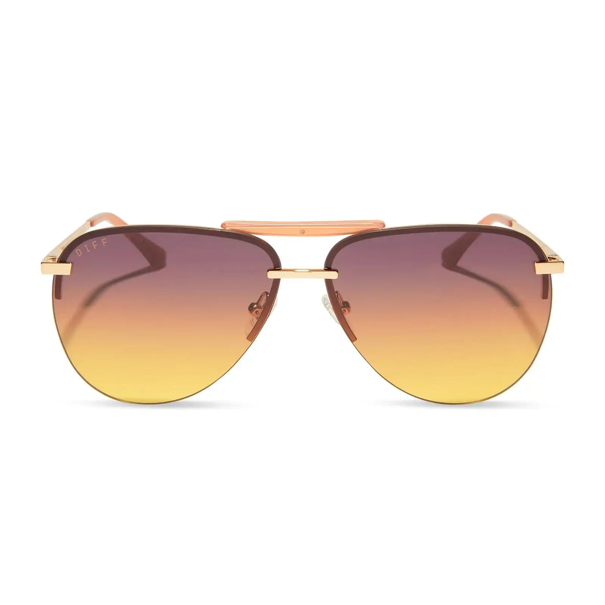 TAHOE - GOLD + INCA GRADIENT SUNGLASSES