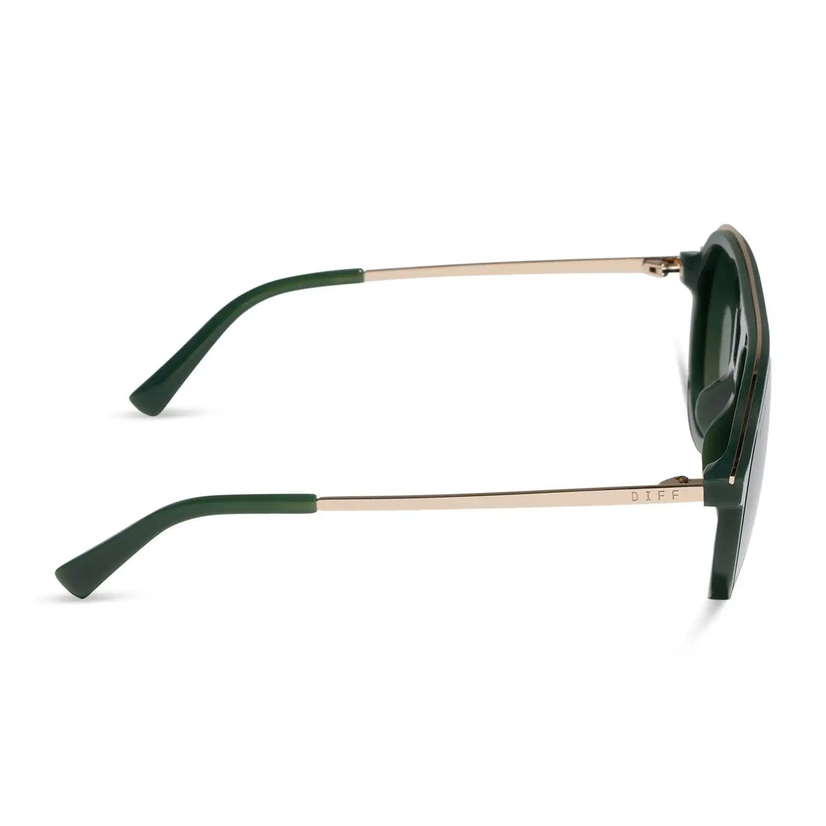 TOSCA III - FAIRWAY GREEN + ALOE GREEN GRADIENT + LIGHT GOLD FLASH SUNGLASSES