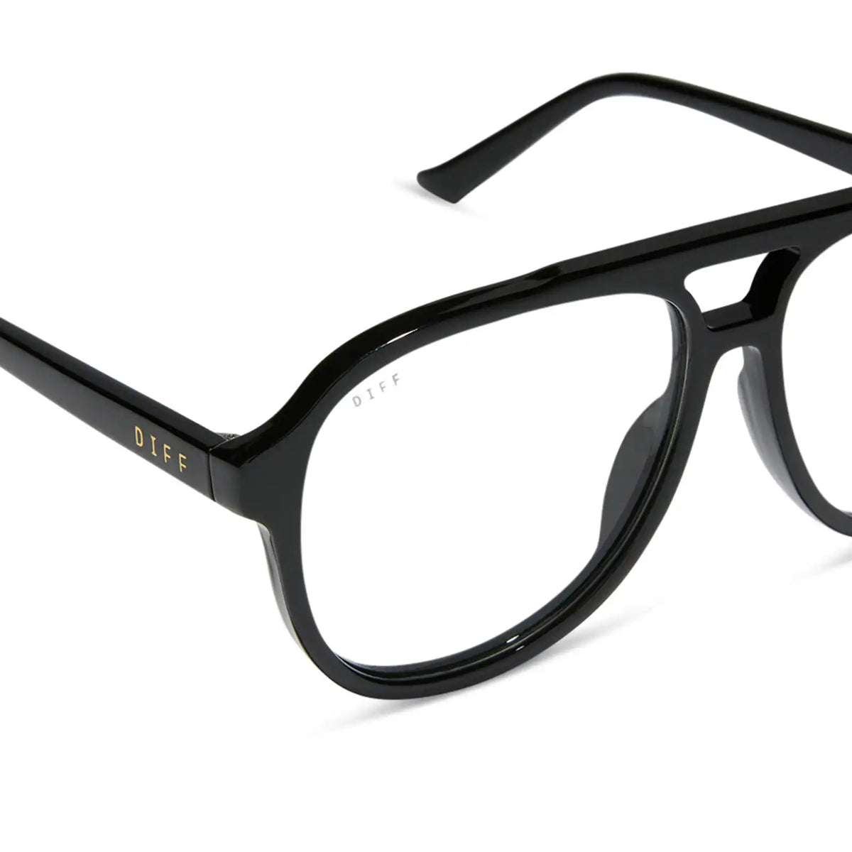 TRISTAN - BLACK + GLASSES