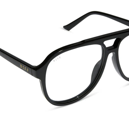 TRISTAN - BLACK + GLASSES