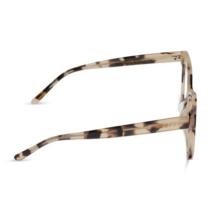 WINSTON - CREAM TORTOISE + GLASSES