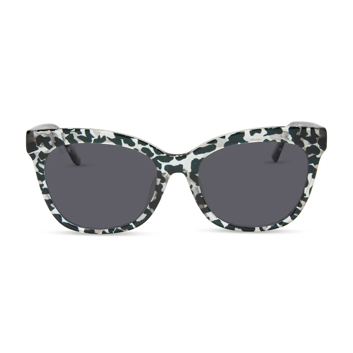 WINSTON - CLEAR LEOPARD + GLASSES
