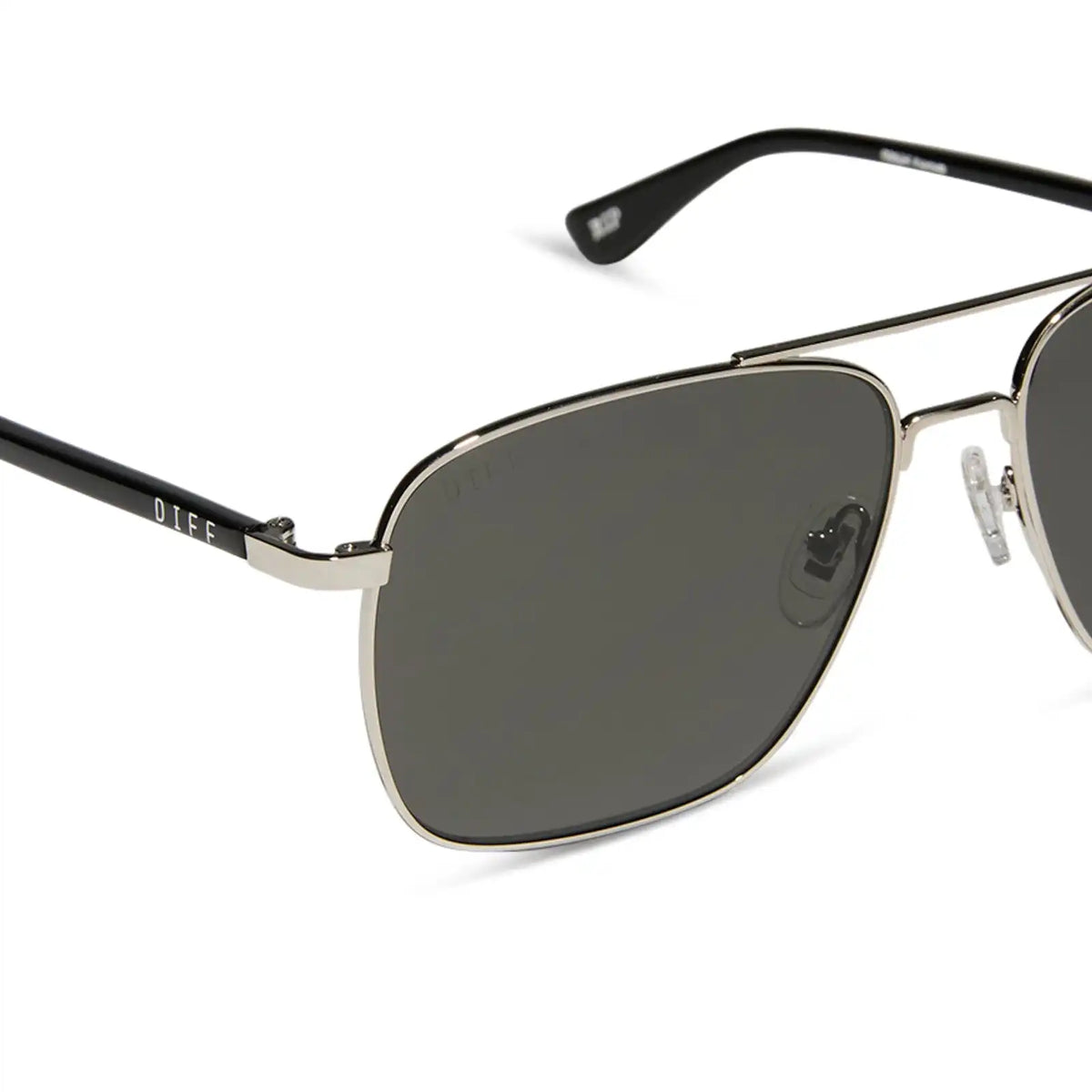 RIP WHEELER - BIG SKY SILVER + GREY + POLARIZED SUNGLASSES