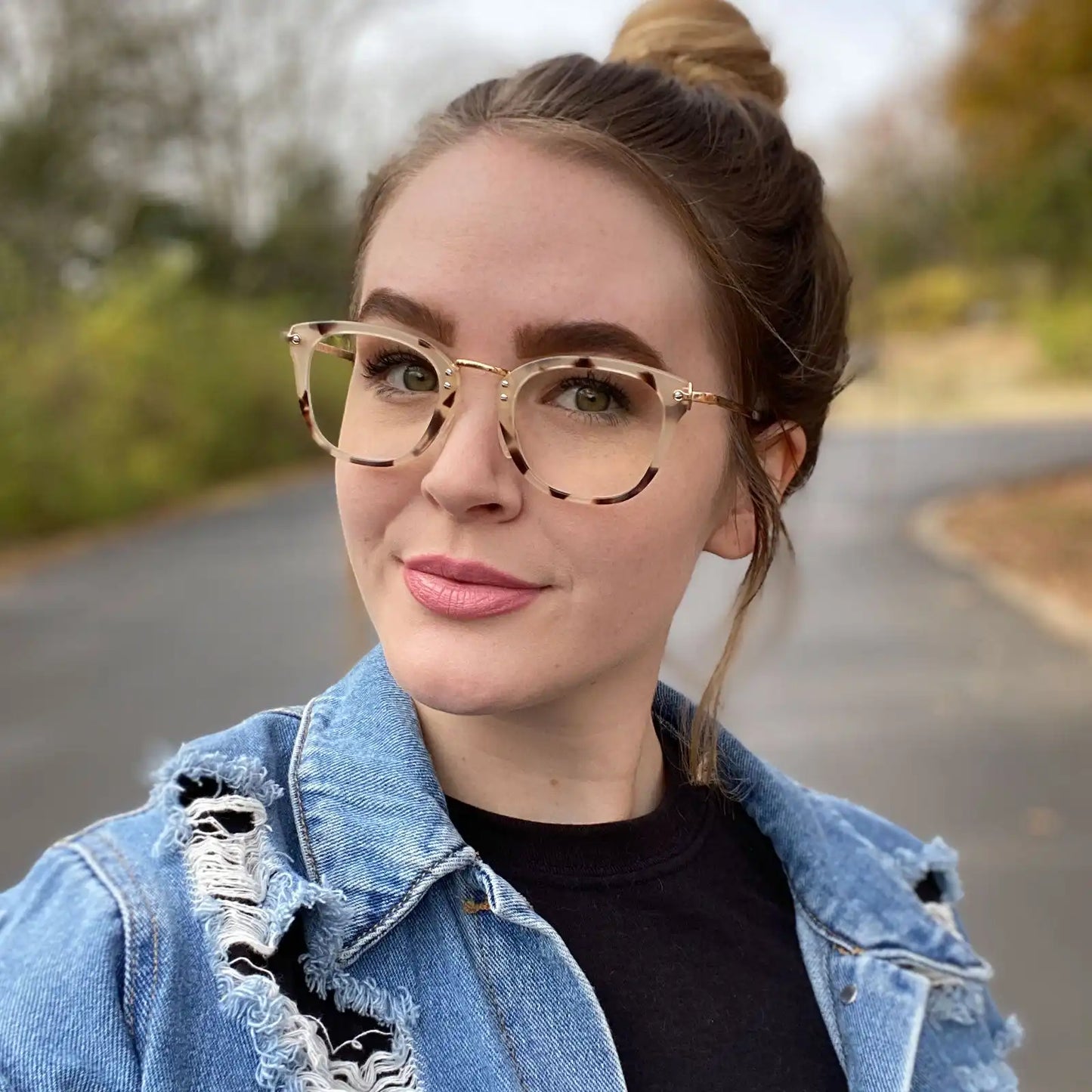 RUE - CREAM TORTOISE + GLASSES
