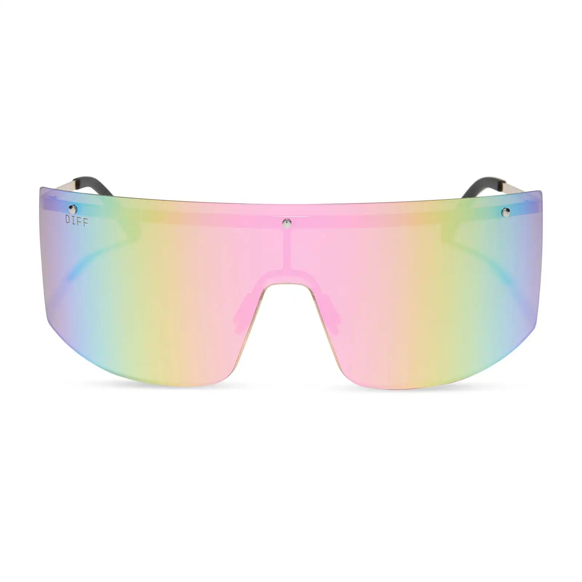 GRANDSLAM - GOLD + SHERBET RAINBOW MIRROR + POLARIZED SUNGLASSES