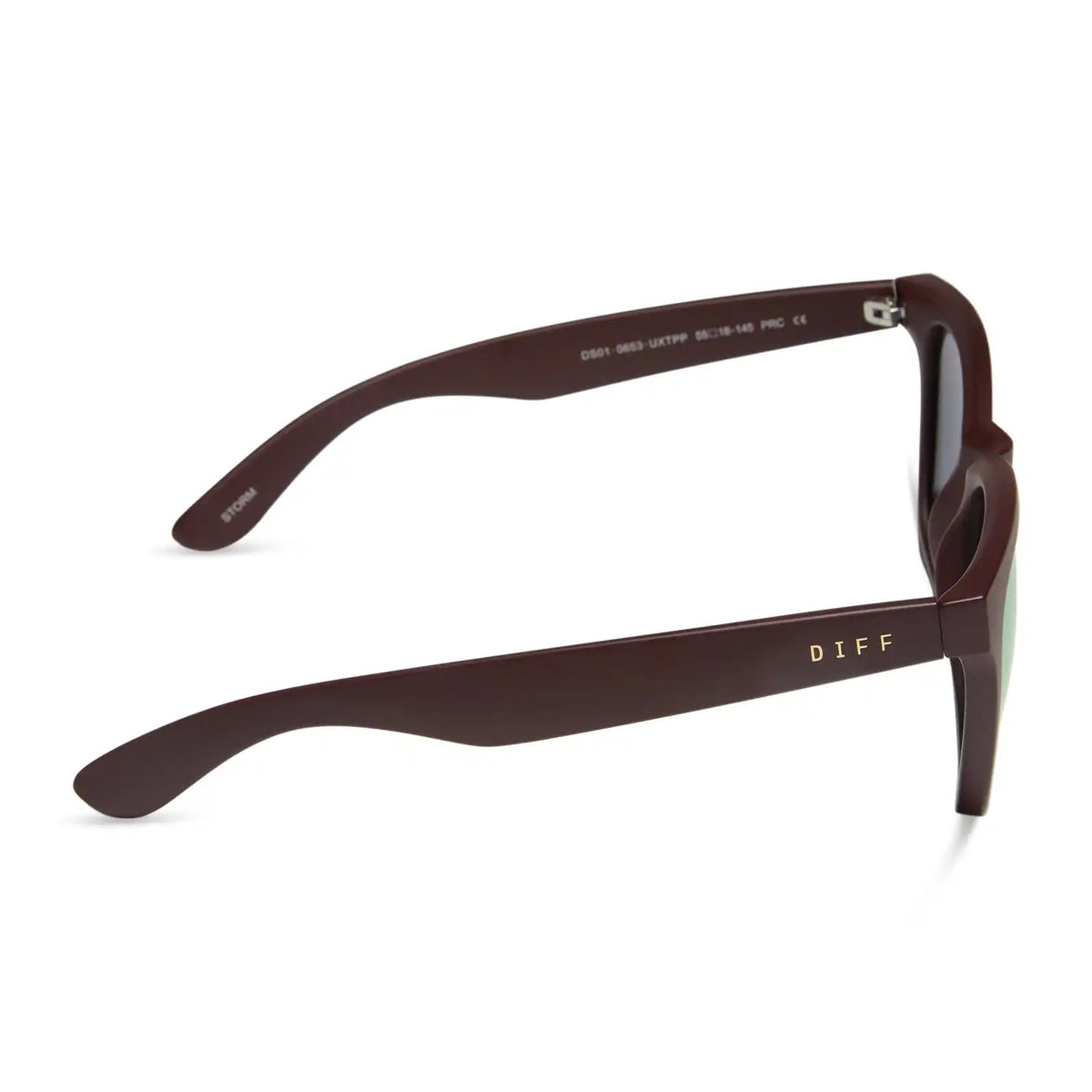 STORM - MATTE RUGBY RED + TAUPE MIRROR + POLARIZED SUNGLASSES